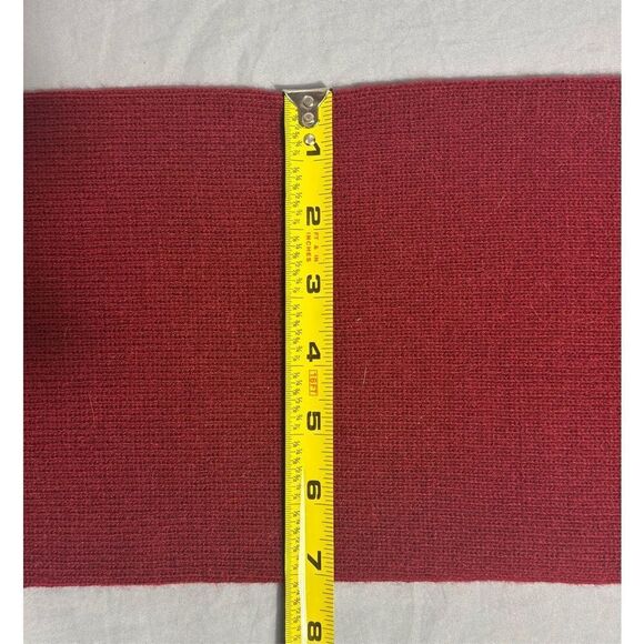 Vintage Iowa State Cyclones Scarf Scarve By Paramount Knitwear Red - Picture 7 of 8